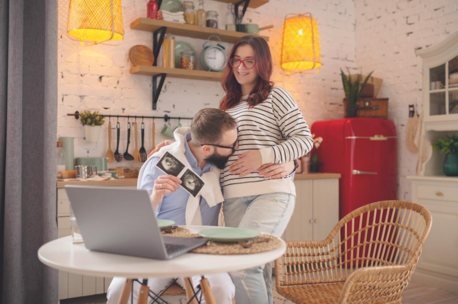 Professional trading floor with multiple monitors displaying market data and economic indicators